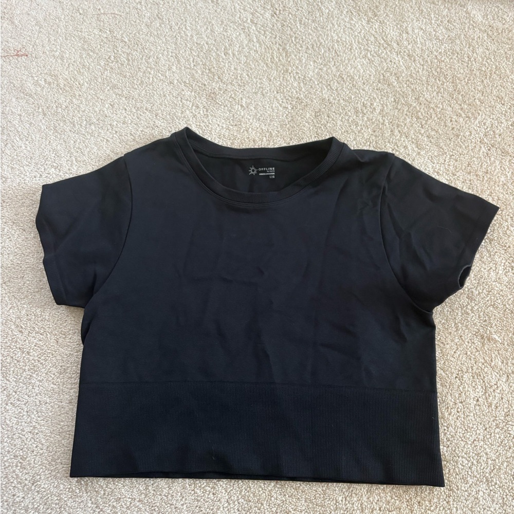 OFFLINE Women's Cropped Workout Top